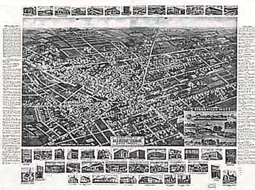 Bird's-eye View of Hicksville Bird's-eye View of Hicksville