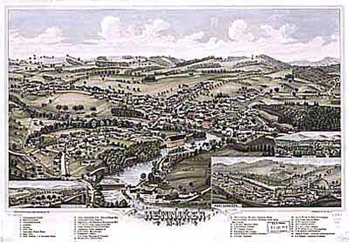 Bird's-eye View of Henniker