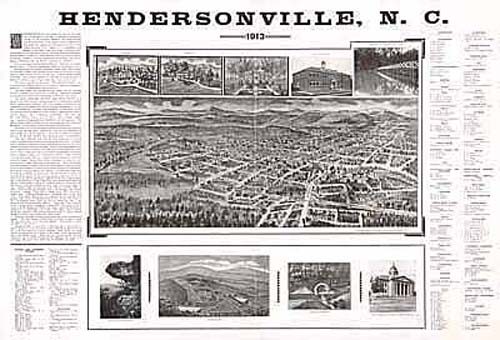 Bird's-eye View of Hendersonville