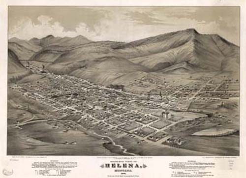 Bird's-eye View of Helena