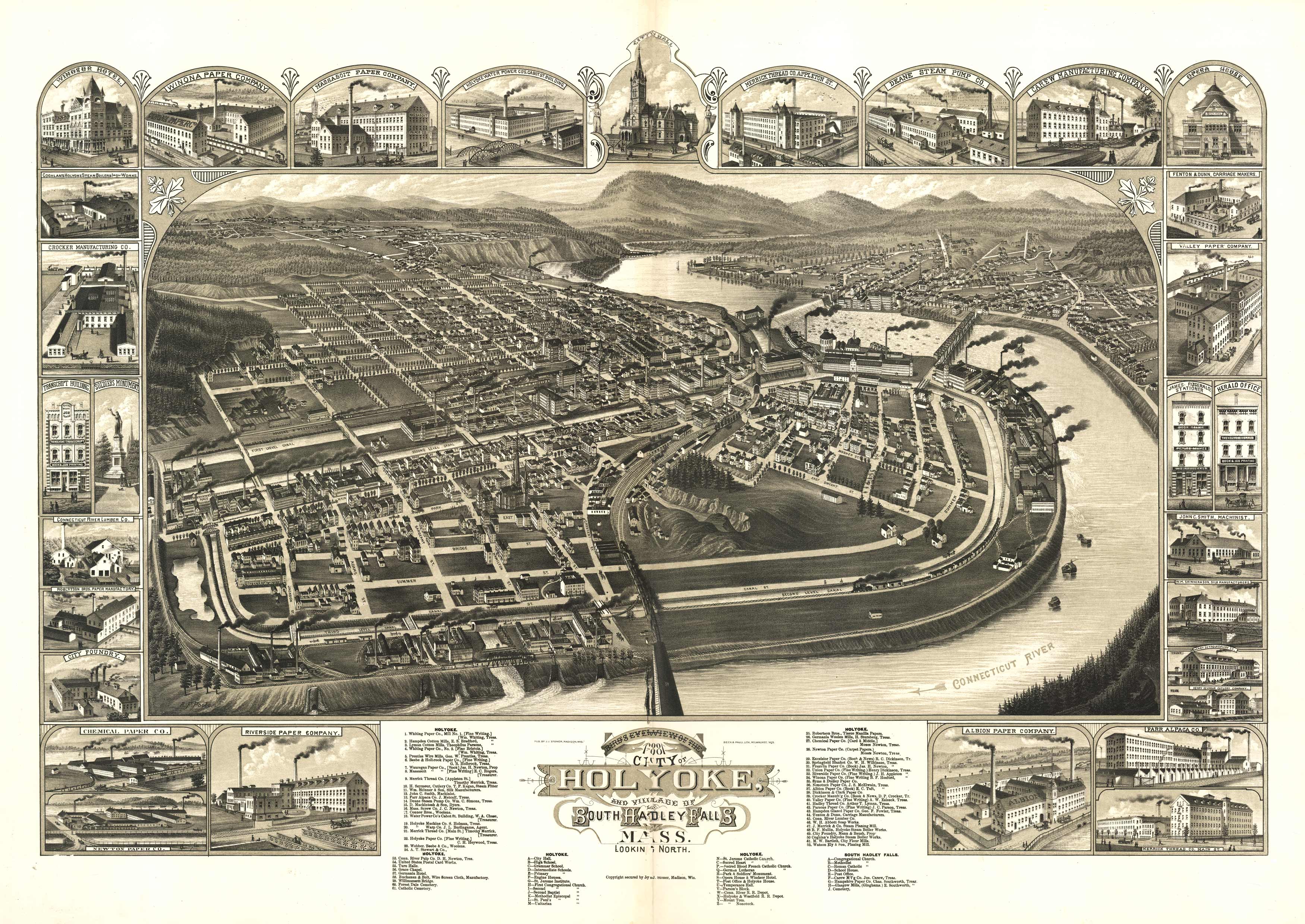 Bird's-eye View of Holyoke Bird's-eye View of Holyoke