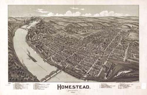 Bird's-eye View of Homestead Bird's-eye View of Homestead