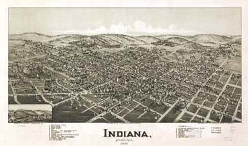 Bird's-eye View of Indiana