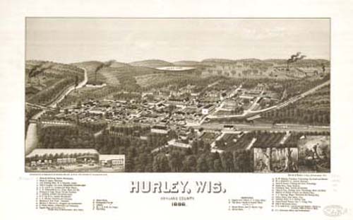 Bird's-eye View of Hurley Bird's-eye View of Hurley