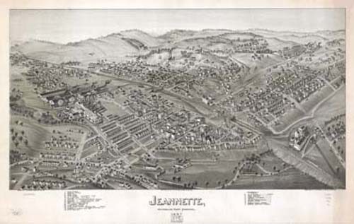 Bird's-eye View of Jeannette