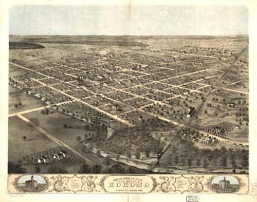 Bird's-eye View of Kokomo