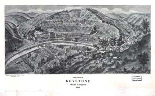 Bird's-eye View of Keystone