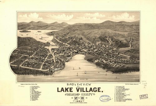 Bird's-eye View of Laconia(Lake Village)