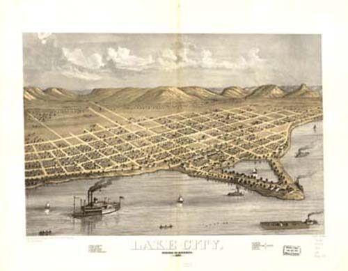 Bird's-eye View of Lake City