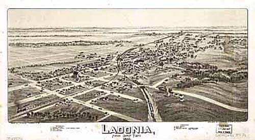 Bird's-eye View of Ladonia Bird's-eye View of Ladonia