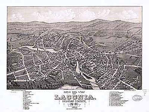 Bird's-eye View of Laconia Bird's-eye View of Laconia