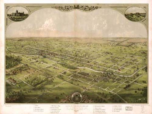 Bird's-eye View of Lansing Bird's-eye View of Lansing