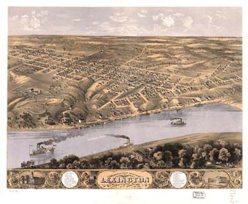 Bird's-eye View of Lexington