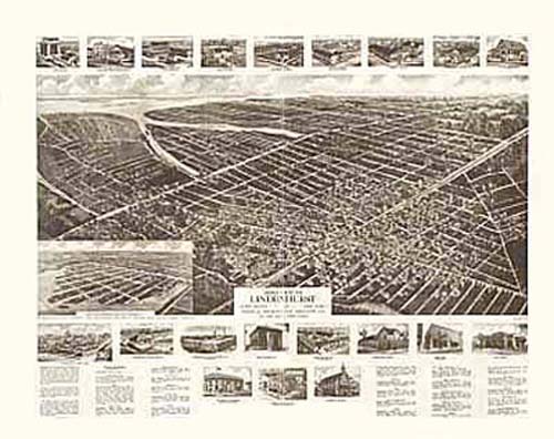 Bird's-eye View of Lindenhurst Bird's-eye View of Lindenhurst