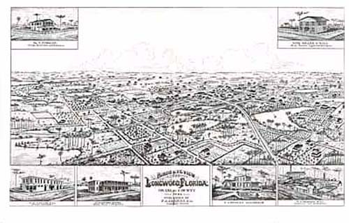 Bird's-eye View of Longwood Bird's-eye View of Longwood