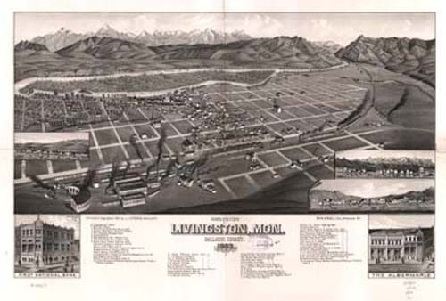 Bird's-eye View of Livingston