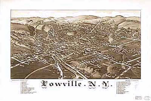 Bird's-eye View of Lowville Bird's-eye View of Lowville