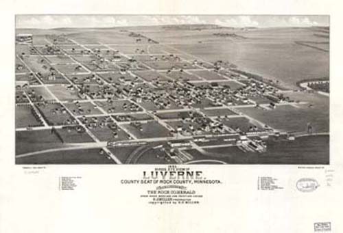 Bird's-eye View of Luverne