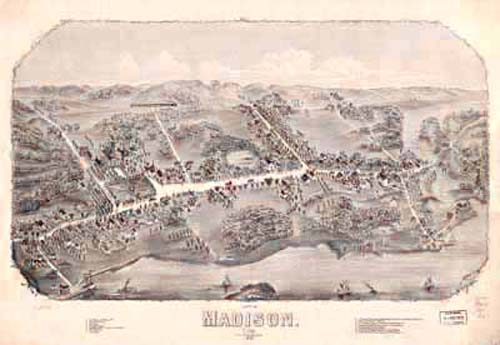 Bird's-eye View of Madison