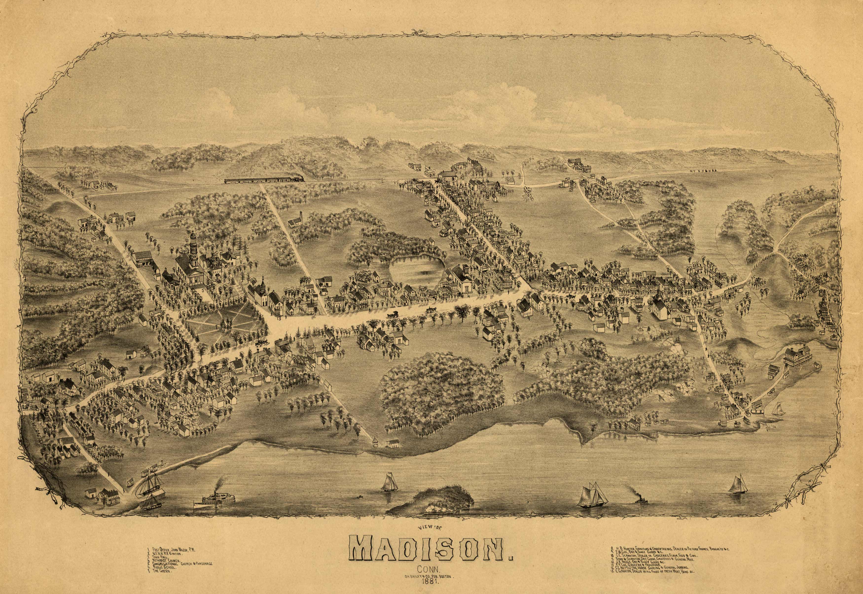 Bird's-eye View of Madison