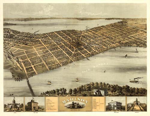 Bird's-eye View of Madison Bird's-eye View of Madison