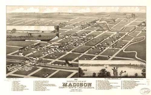 Bird's-eye View of Madison