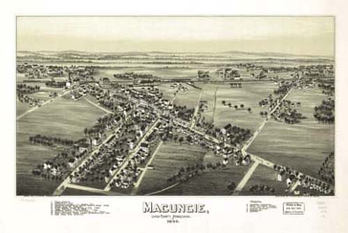 Bird's-eye View of Macungie Bird's-eye View of Macungie