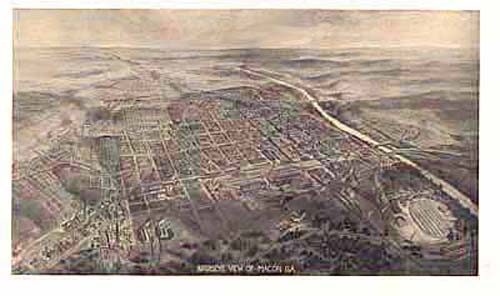 Bird's-eye View of Macon