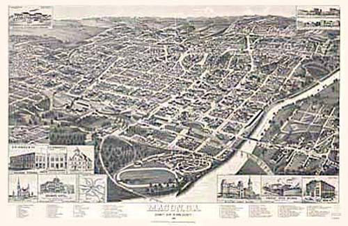 Bird's-eye View of Macon