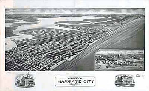 Bird's-eye View of Margate City Bird's-eye View of Margate City