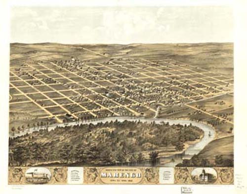 Bird's-eye View of Marengo Bird's-eye View of Marengo