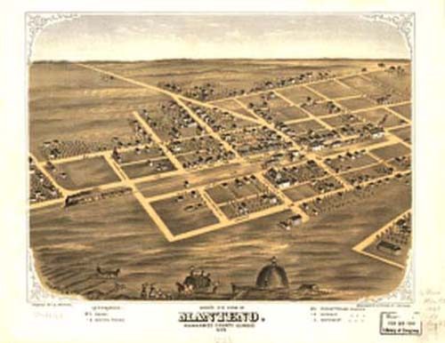 Bird's-eye View of Manteno