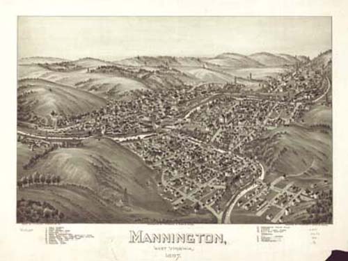 Bird's-eye View of Mannington Bird's-eye View of Mannington