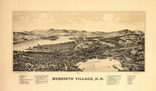 Bird's-eye View of Meredith Village