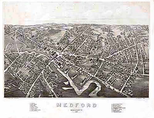 Bird's-eye View of Medford Bird's-eye View of Medford