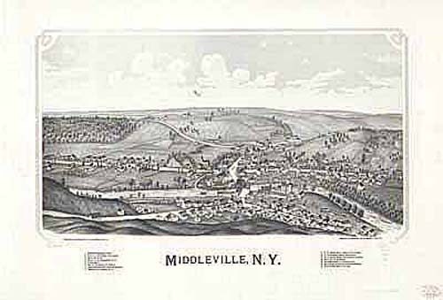 Bird's-eye View of Middleville Bird's-eye View of Middleville