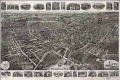 Bird's-eye View of Middletown