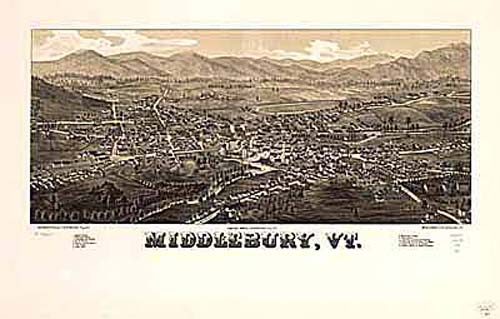 Bird's-eye View of Middlebury