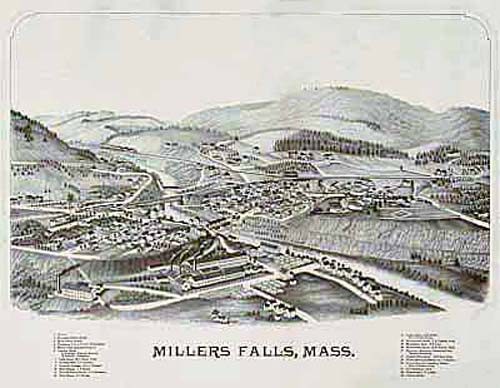 Bird's-eye View of Millers Falls