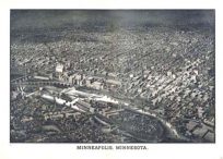 Bird's-eye View of Minneapolis