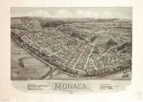 Bird's-eye View of Monaca