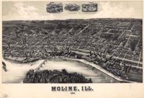 Bird's-eye View of Moline