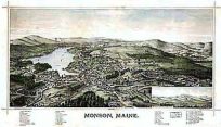 Bird's-eye View of Monson