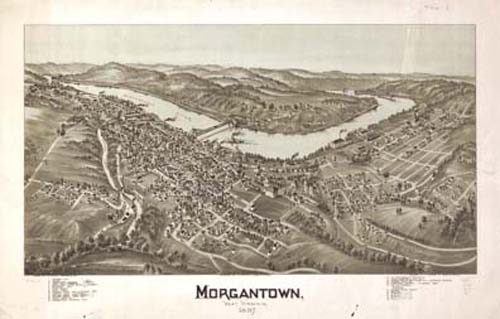 Bird's-eye View of Morgantown