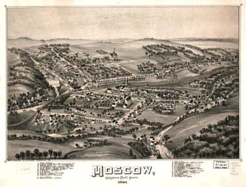 Bird's-eye View of Moscow Bird's-eye View of Moscow