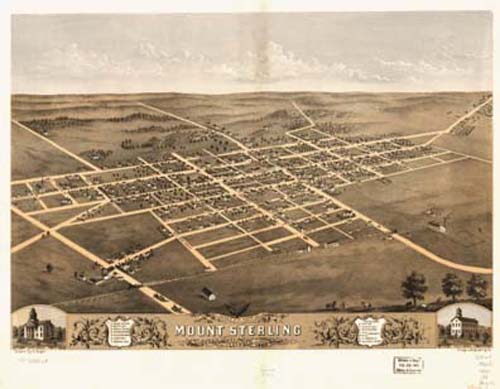 Bird's-eye View of Mount Sterling Bird's-eye View of Mount Sterling