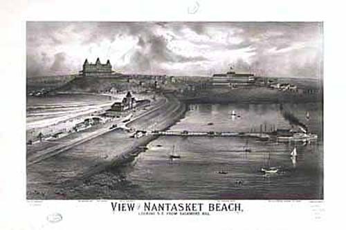 Bird's-eye View of Nantasket Beach