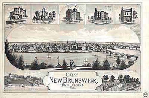 Bird's-eye View of New Brunswick