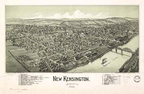 Bird's-eye View of New Kensington