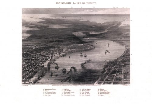 Bird's-eye View of New Orleans